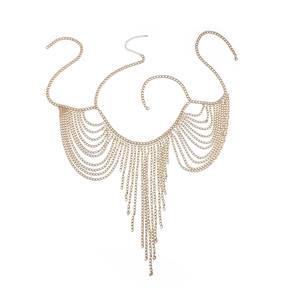 Multi Layers Chest Bra Chain Body Jewelry for Women Metal Body Chain Top Sexy Accessories Fashion Jewellery