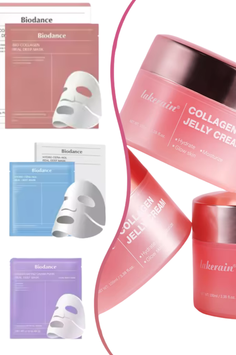 TRATAMIENTO NOCTURNO MASCARILLA DE COLAGENO + GEL DE COLAGENO