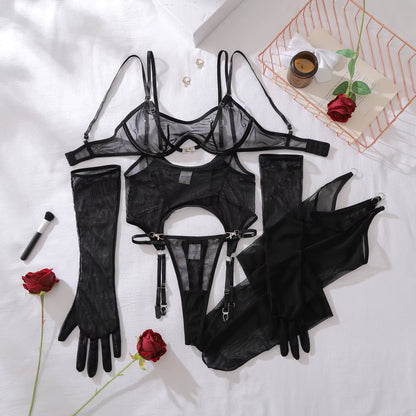 Sensual Sexy Female Lingerie Porno See through Women'S Ethical Underwear Sissy Dance Girls' Clubwear Call of the Night