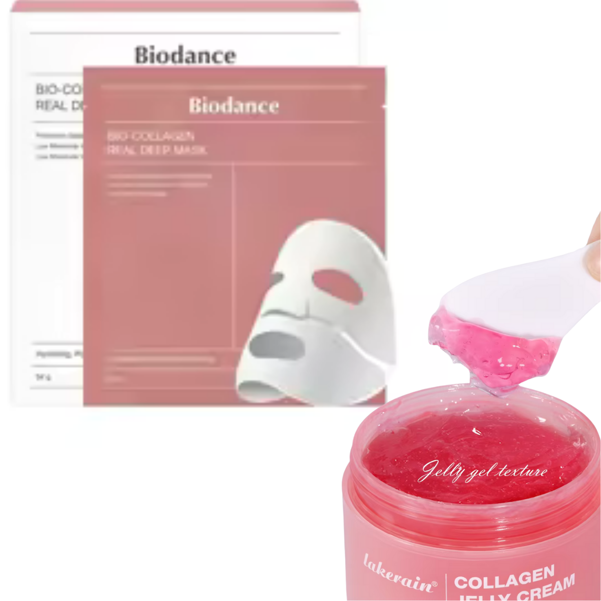 TRATAMIENTO NOCTURNO MASCARILLA DE COLAGENO + GEL DE COLAGENO