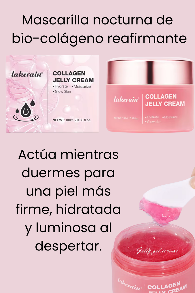 TRATAMIENTO NOCTURNO MASCARILLA DE COLAGENO + GEL DE COLAGENO